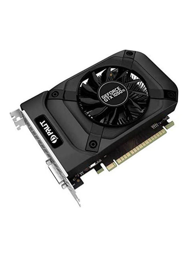 Geforce Gtx 1050 Ti Stormx 4 Gb Gddr5 Graphics Card Diplay Port Hdmi Dual-Link Dvi-D Black