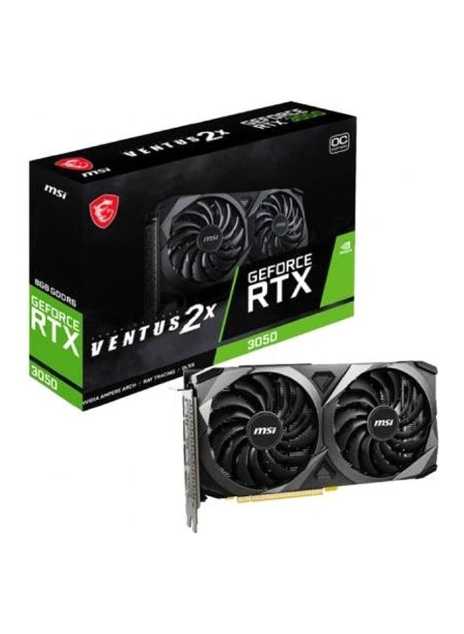 8GB GeForce RTX 3050 Ventus 2X GDDR6 128-BIT Black