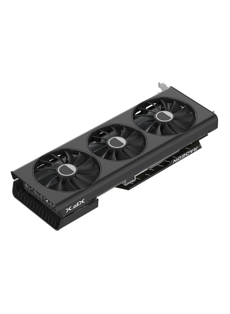 XFX Speedster QICK319 RX 7700 XT Black Gaming Graphics Card 12GB GDDR6 HDMI 3xDP, AMD RDNA 3 RX-77TQICKB9
