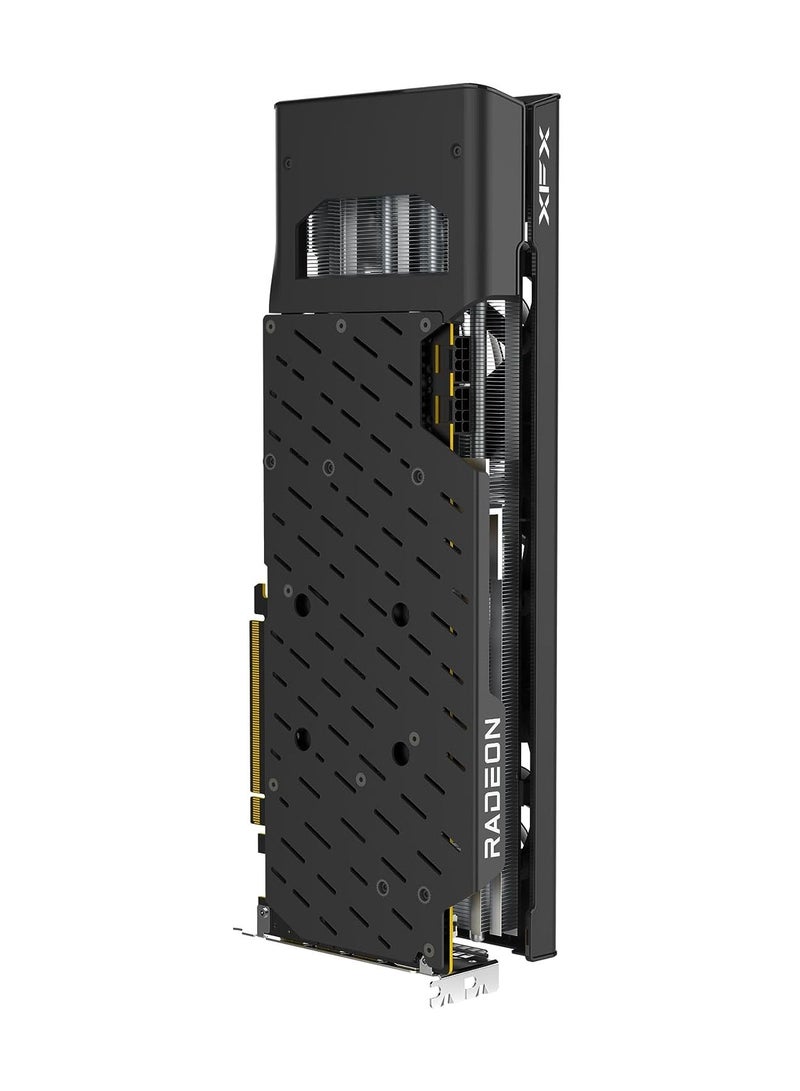 XFX Speedster QICK319 RX 7700 XT Black Gaming Graphics Card 12GB GDDR6 HDMI 3xDP, AMD RDNA 3 RX-77TQICKB9