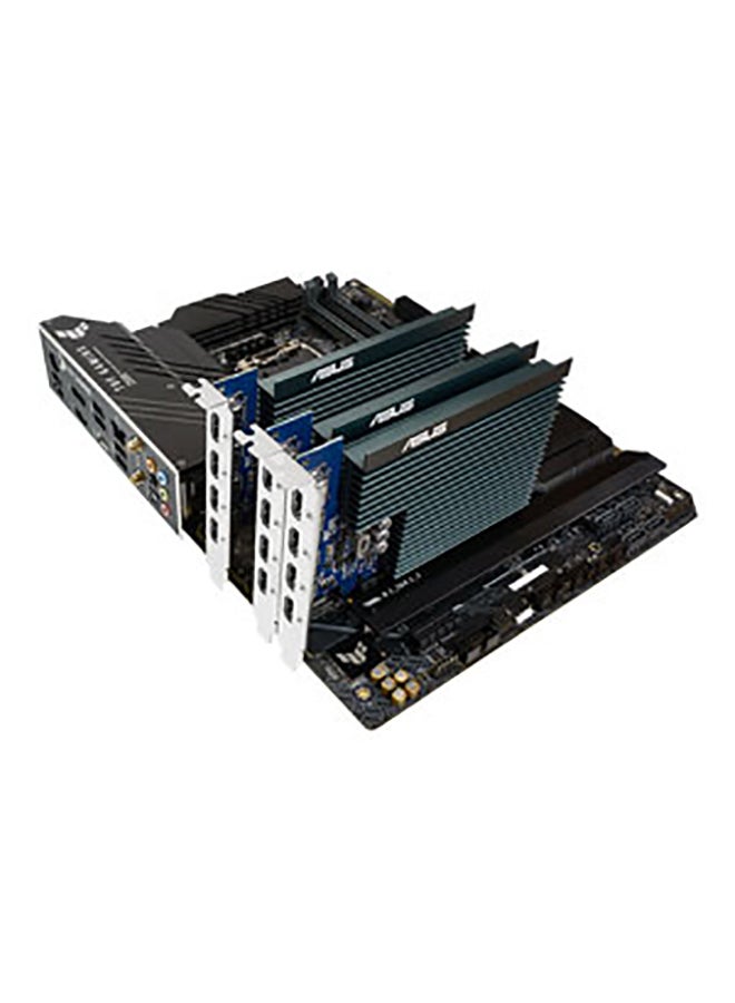 GeForce GT 730 Low Profile Graphics Card, For Silent HTPC Build, 2GB GDDR5 64-bit Memory, 902MHz Engine Clock, 5010MHz Memory Speed, PCI Express 2.0, DVI-D / D-Sub / HDMI 1.4a | 90YV06N2-M0NA00 Black