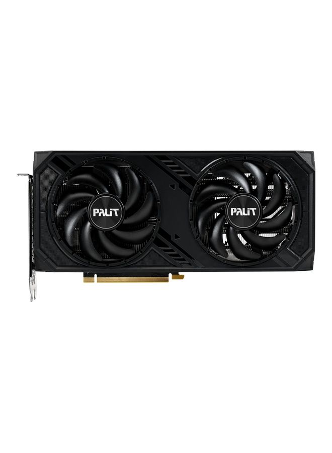 NVIDIA GeForce RTX™ 4070 Dual 12GB GDDR6X Graphics Card 5888 CUDA Cores 2475 MHz Boost Clock 21Gbps 192bits Interface PCI Gen 4 DP 1.4ax3 HDMI 2.1a x1 Black