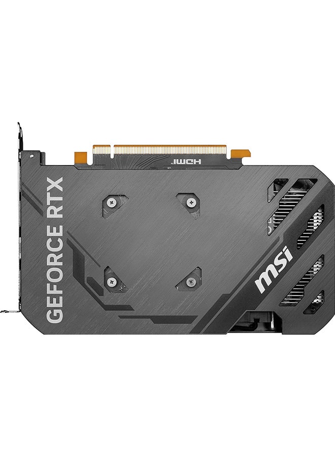 GeForce RTX 4060 Ventus 2X OC Graphics Card, 8GB GDDR6 128-Bit Memory, 2490MHz Boost Clock, 17 Gbps Memory Speed, 3072 CUDA Cores, PCIe Gen4 x8, DisplayPort / HDMI | 912-V516-012 Black