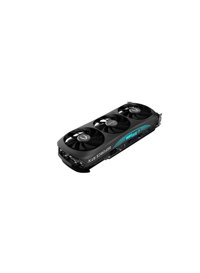 Gaming GeForce RTX 4070 Ti SUPER Trinity Black Edition Graphics Card, 16GB GDDR6X 256-Bit Memory, 8448 CUDA Cores, 21 Gbps Memory Speed, 2610 MHz Boost Clock, PCI-E 4.0 x16 | ZT-D40730D-10P Black