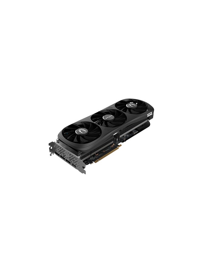 Gaming GeForce RTX 4070 Ti SUPER Trinity Black Edition Graphics Card, 16GB GDDR6X 256-Bit Memory, 8448 CUDA Cores, 21 Gbps Memory Speed, 2610 MHz Boost Clock, PCI-E 4.0 x16 | ZT-D40730D-10P Black
