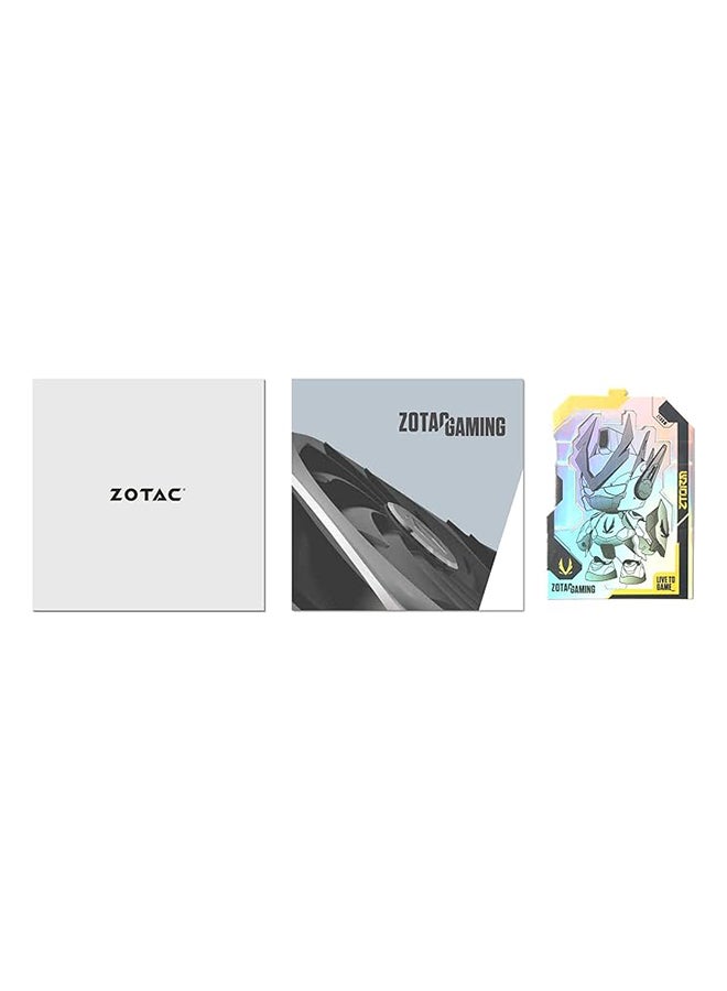 GAMING GeForce RTX 4060 8GB Twin Edge OC White Edition DLSS 3 8GB GDDR6 128-bit 17 Gbps PCIE 4.0 Compact Gaming Graphics Card, SPECTRA RGB Lighting, ZT-D40600Q-10M Black