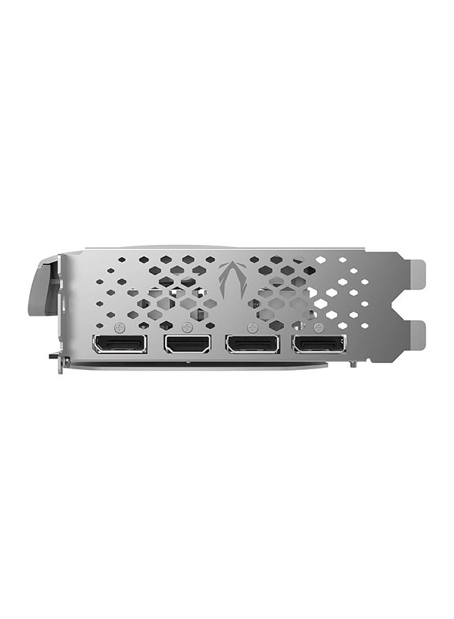 GAMING GeForce RTX 4060 8GB Twin Edge OC White Edition DLSS 3 8GB GDDR6 128-bit 17 Gbps PCIE 4.0 Compact Gaming Graphics Card, SPECTRA RGB Lighting, ZT-D40600Q-10M Black