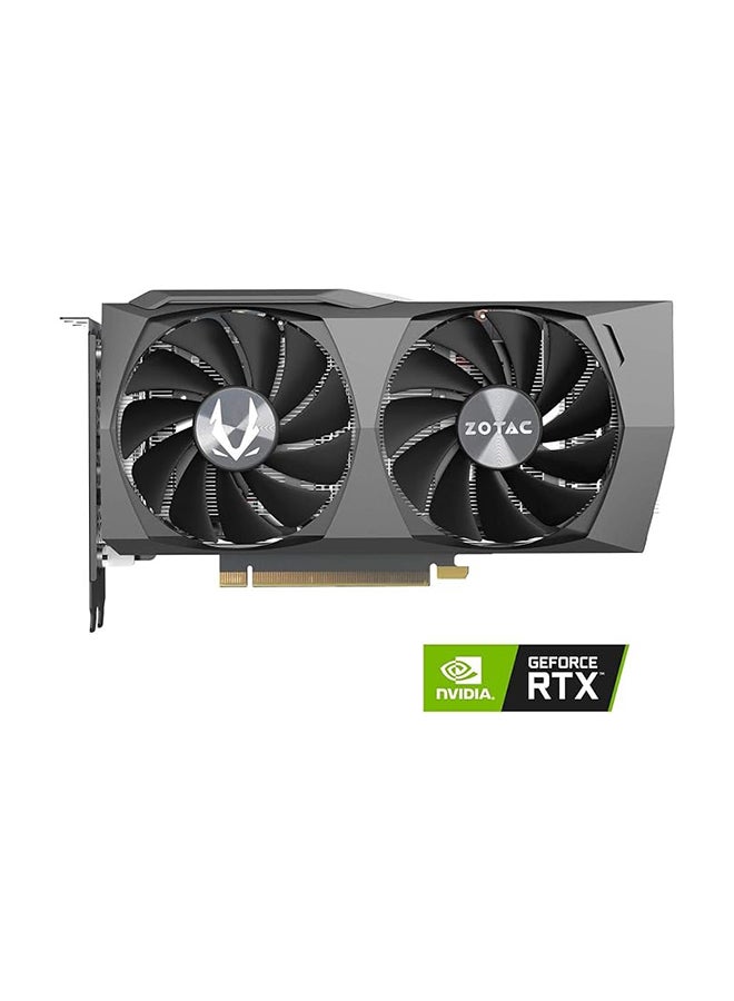 Gaming GeForce RTX 3060 Twin Edge 12GB GDDR6 192-bit 15 Gbps PCIE 4.0 Gaming Graphics Card, IceStorm 2.0 Cooling, Active Fan Control, Freeze Fan Stop, ZT-A30600E-10M Black
