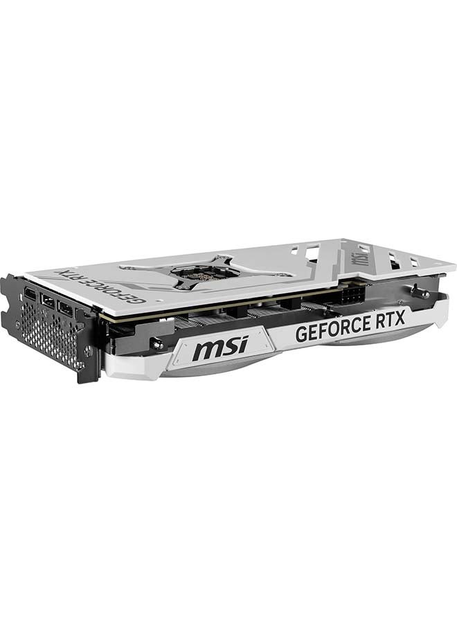 GeForce RTX 4070 Ventus 2X 12G OC Graphics Card, 12GB GDDR6X 192-Bit Memory, 2505MHz Boost Clock, 5888 CUDA Cores, 21Gbps Memory Speed, PCIe Gen 4, 3x DP / HDMI, White