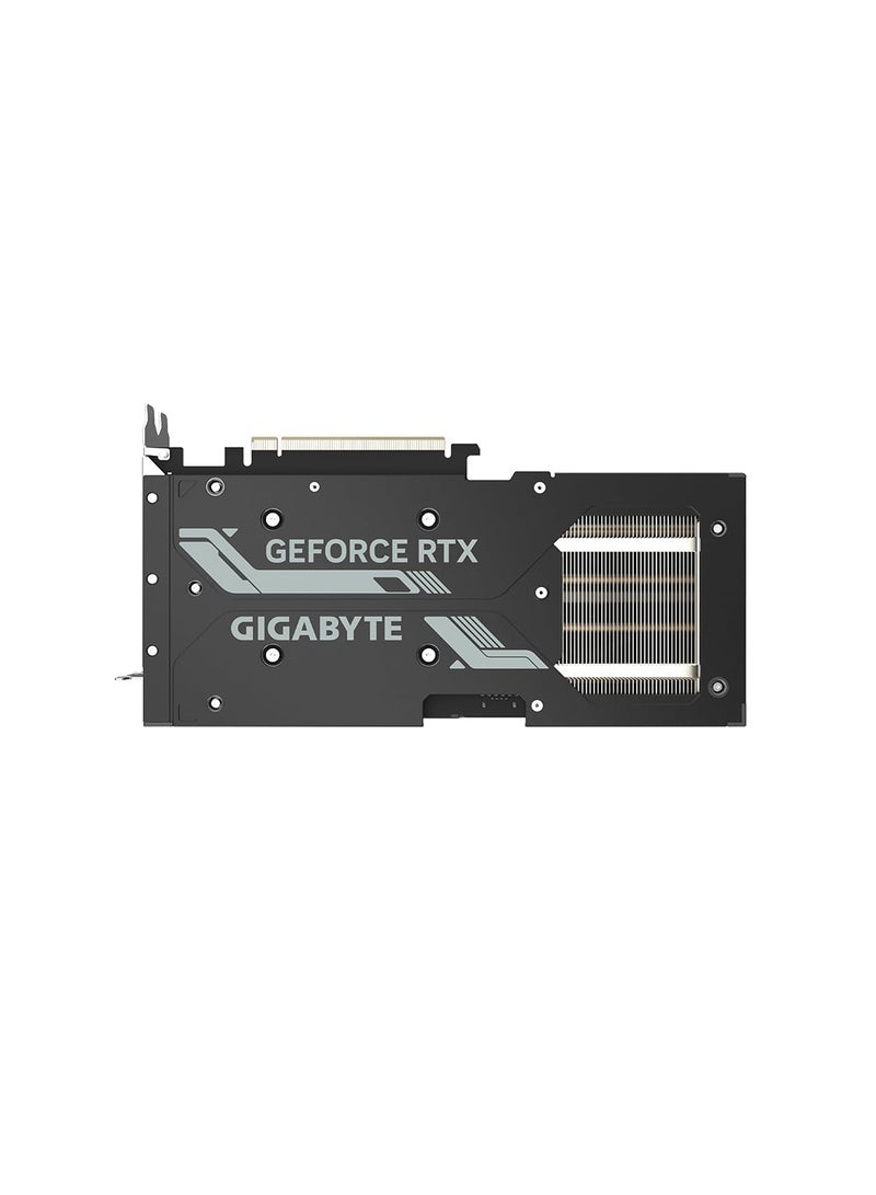 GeForce RTX 4070 SUPER WINDFORCE OC Graphics Crad, 12GB GDDR6X 192 bit Memory, 2505 MHz Core Clock, 21 Gbps Memory Speed, 7168 CUDA, PCI-E 4.0, HDMI 2.1a, DP 1.4a | GV-N407SWF3OC-12GD Black