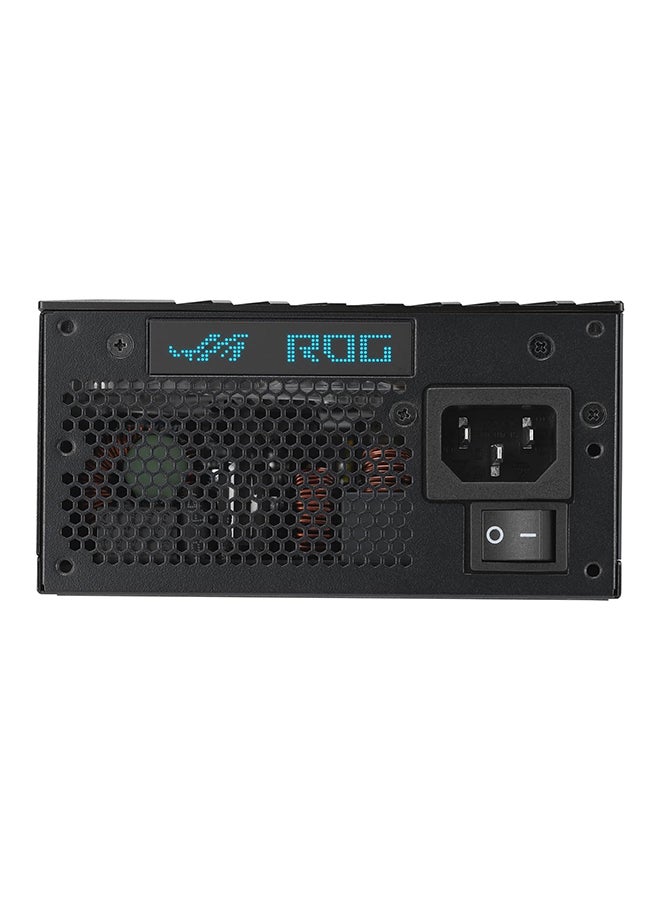 Rog Loki SFX-L 1000W Power Supply Unit, 80 Plus Platinum, Fully Modular, PCIe Gen 5.0, 120mm ARGB-Illuminated Fan & Aura Sync, ROG Heatsinks, 0dB Fan Button,  90YE00N1-B0NA00 Black