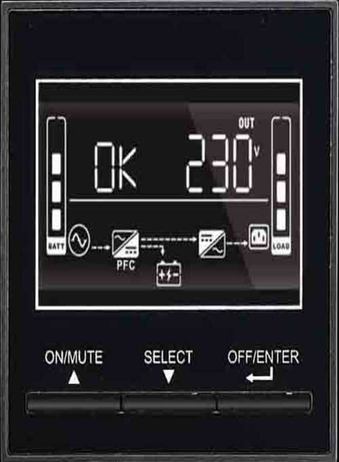 UPS EVO DSP PLUS 1200 RACK / TOWER IEC TOGETHER ON