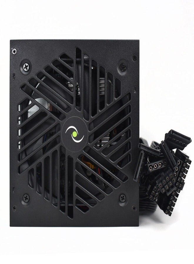 Tecnoware Hyper Stream 400 ATX Office PC Power Supply, 12 cm Fan, 1 x 24 Poles, 1 x 12 V 4+4 Poles, 1 x 6+2 PCI-E, 2 x Molex, 4 x SATA.