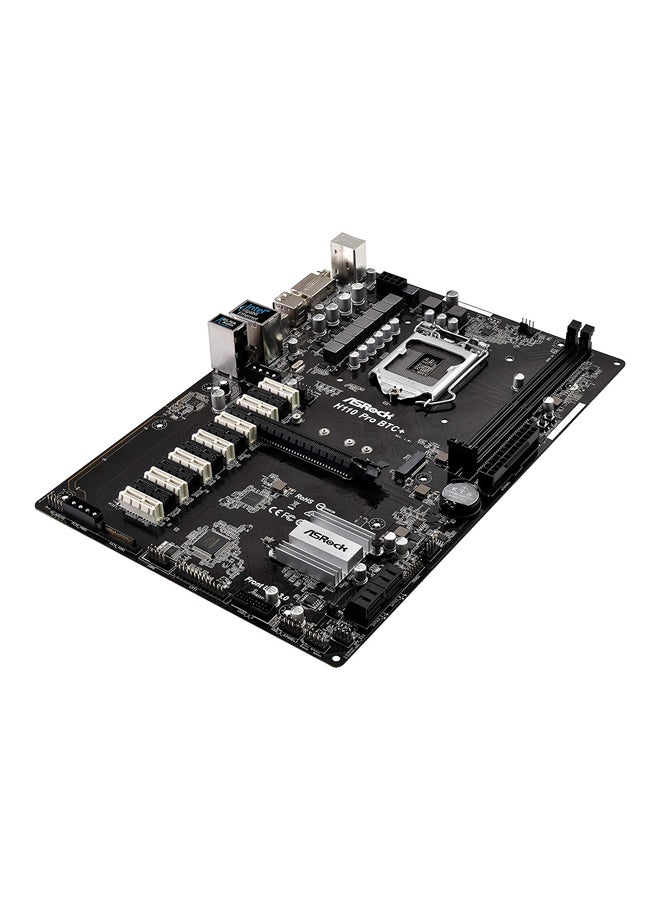 H110 Pro Btc+ Motherboard With 13 Pcie Gpu Support