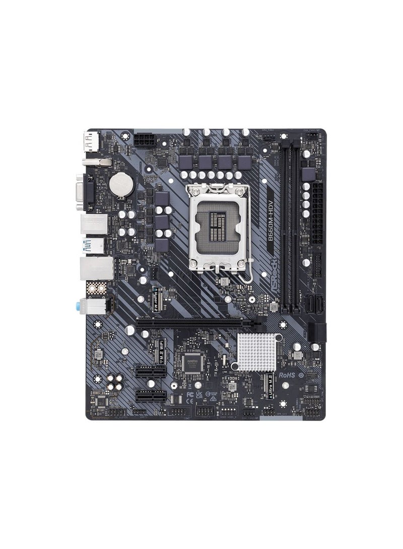 ASRock B660M-HDV Lga 1700 12th Generation Intel Motherboard