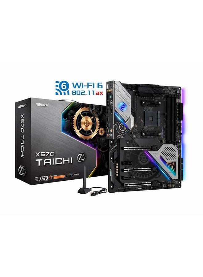 ASRock X570 TAICHI AM4 AMD X570 SATA 6Gb/s ATX Motherboard