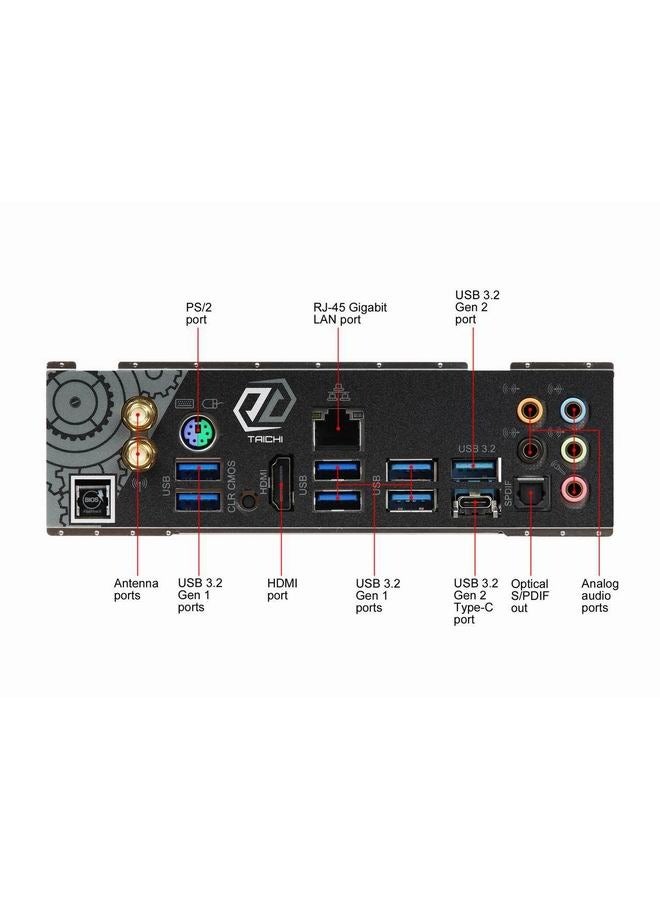 ASRock X570 TAICHI AM4 AMD X570 SATA 6Gb/s ATX Motherboard