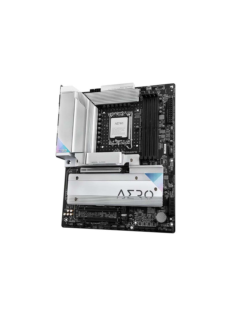 Z790 AERO G LGA1700 ATX Motherboard, Intel Z790 Chiipset, 4x DDR5 DIMM Up to 192GB Memory, Wi-Fi 6E / 2.5GbE LAN / BT 5.3, 5x M.2, PCIe 5.0, USB 3.2 Gen2x2 Type-C, HDMI / DP Grey