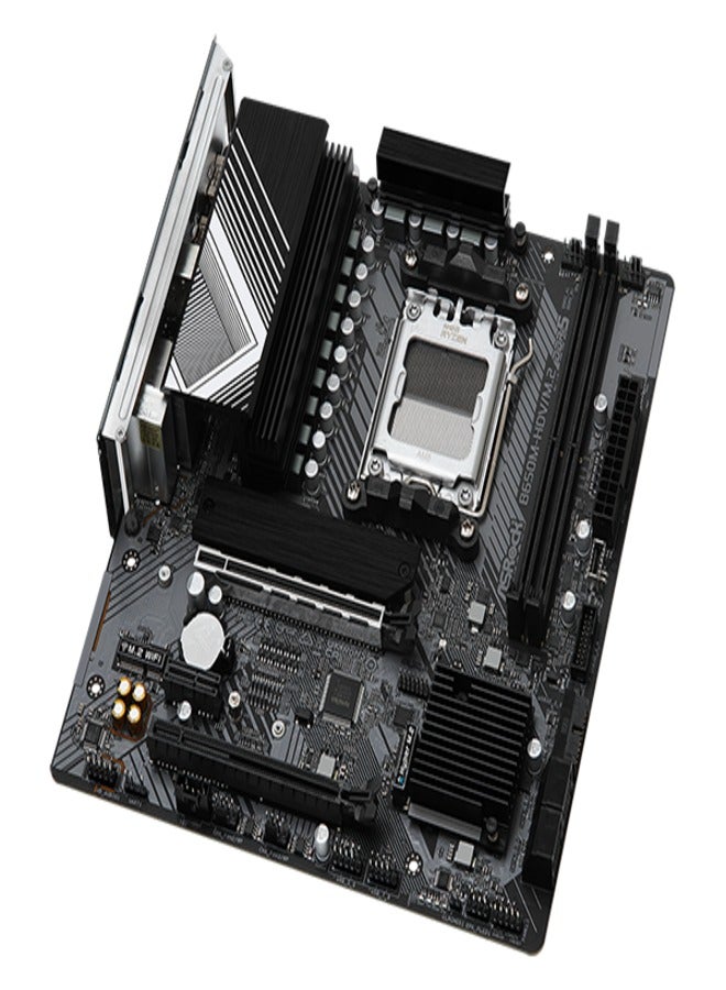 AsRock B650M-HDV/M.2 DDR5 Motherboard Supports AMD Socket AM5 Ryzen™ 8000 and 7000 Series Processors