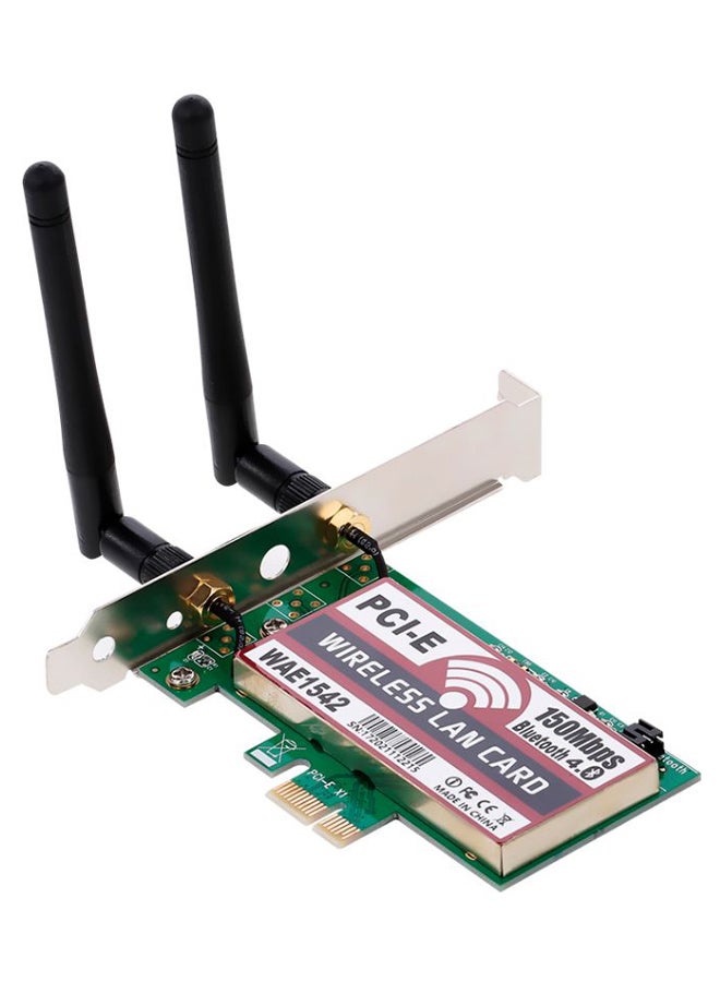 Bluetooth Wireless LAN Network Card With Antenna Multicolour