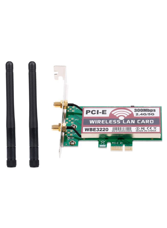 Wireless LAN Network Card With Antenna Multicolour