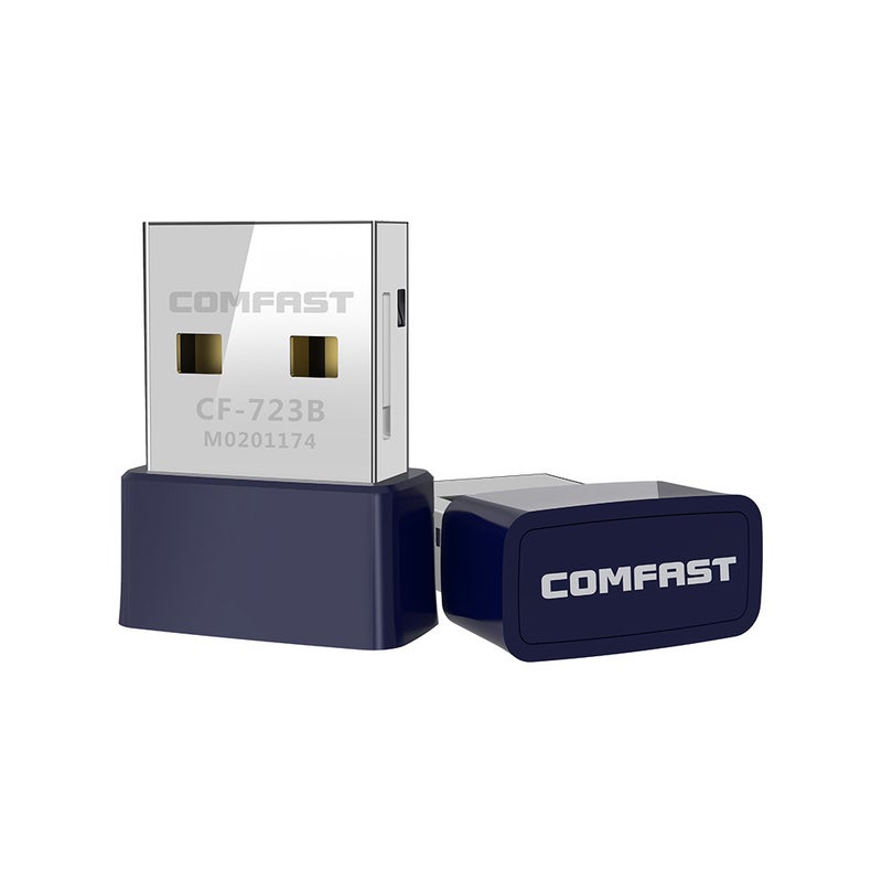 Blueooth Wireless Adapter USB WiFi Network Card Blue