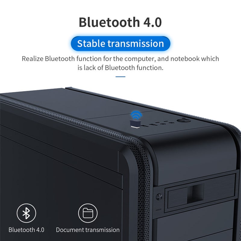 Blueooth Wireless Adapter USB WiFi Network Card Blue