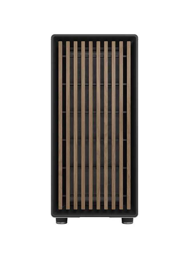 Fractal Design - FD-C-NOR1C-03 - Fractal Design North Computer Case - Mid-tower - Chalk White - Mesh, Steel - 5 x Bay - 2 x 5.51 x Fan(s) Installed - ATX, Micro ATX, Mini ITX Motherboard Supported - 8