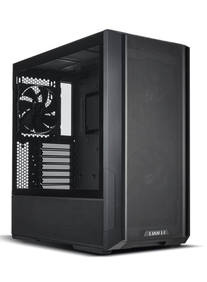 Lancool 216 RGB Mid-Tower Alloy Steel Computer Case/Gaming Cabinet - Black | Support E-ATX/ATX/Micro-ATX/Mini-ITX | Pre-Installed 3 Front and Rear Fans