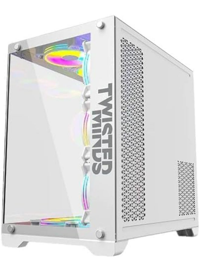 Bullet-07 Mid Tower Gaming Case (TM1-W-S) White