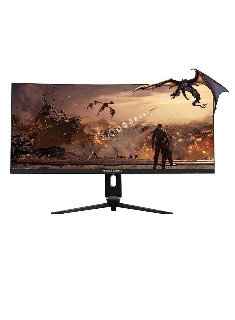 Gaming Ultra Wide Curved Gaming Monitor WQHD 34