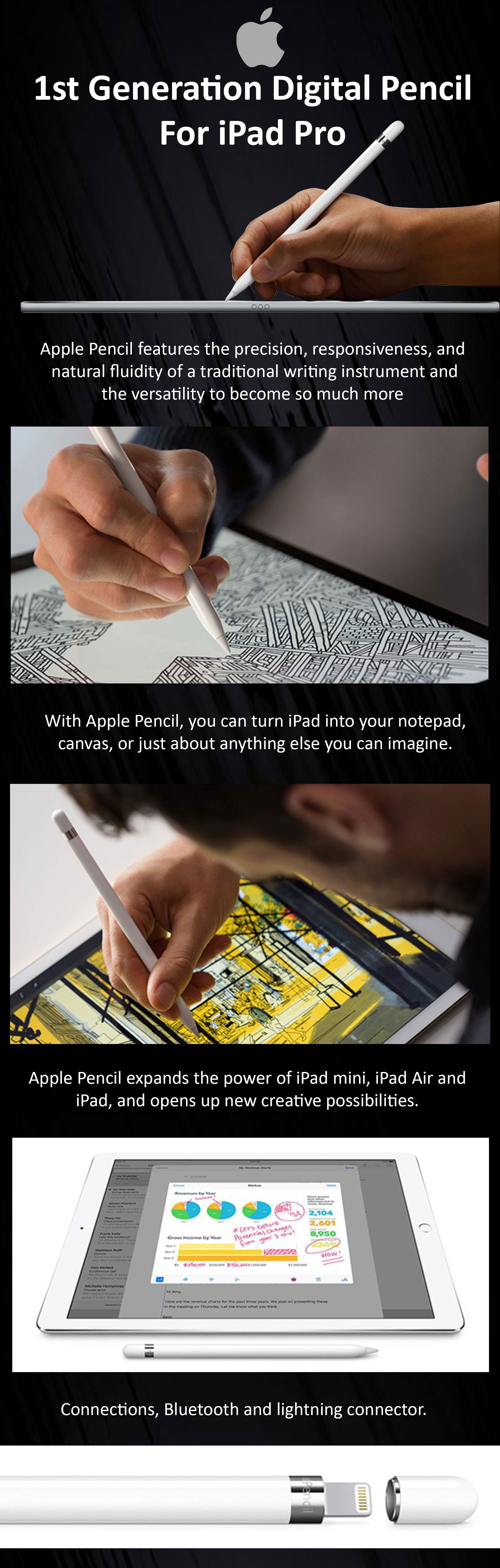 1st Generation Digital Pencil White
