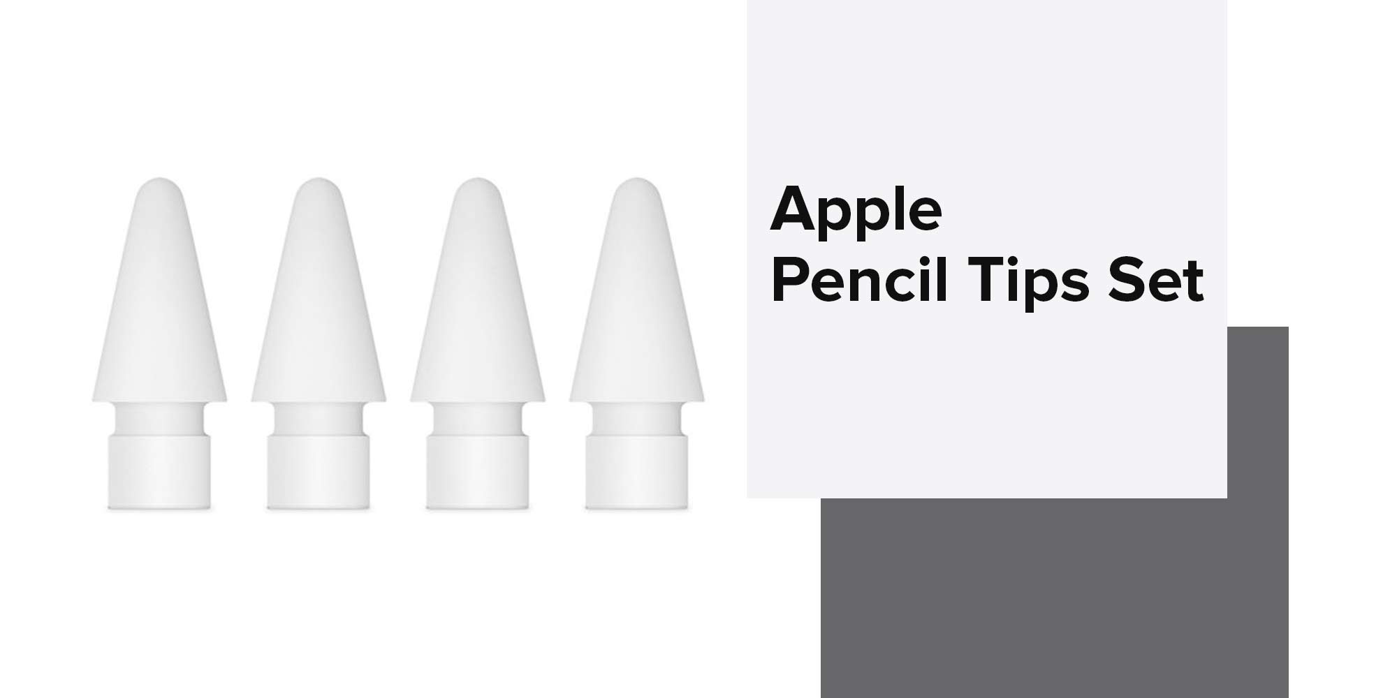 Apple Pencil Tips - 4 pack White