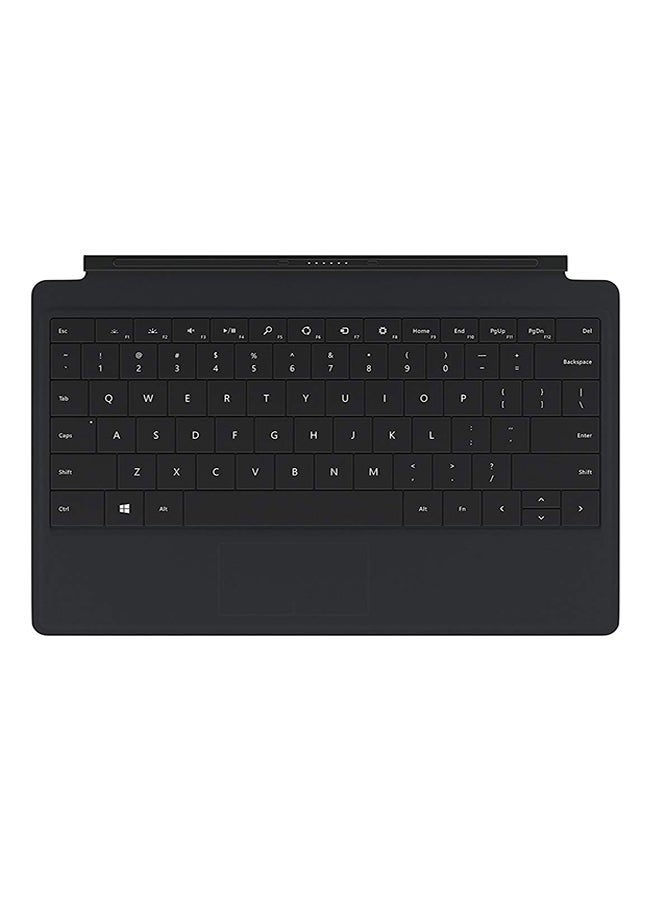 Surface Pro Signature Type English Keyboard And Cover Black