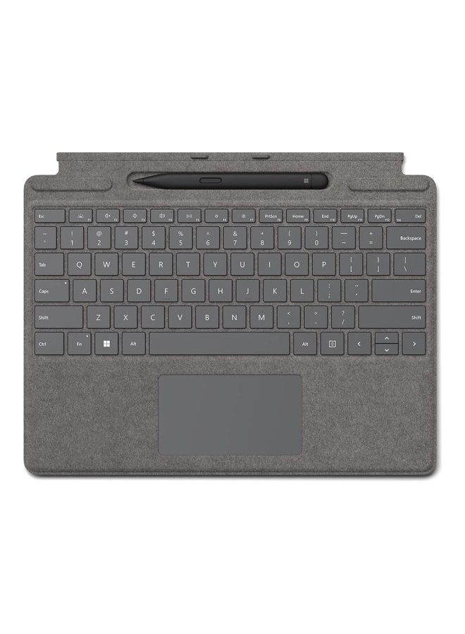 Surface Pro Signature Keyboard with Slim Pen 2 platinum/grey