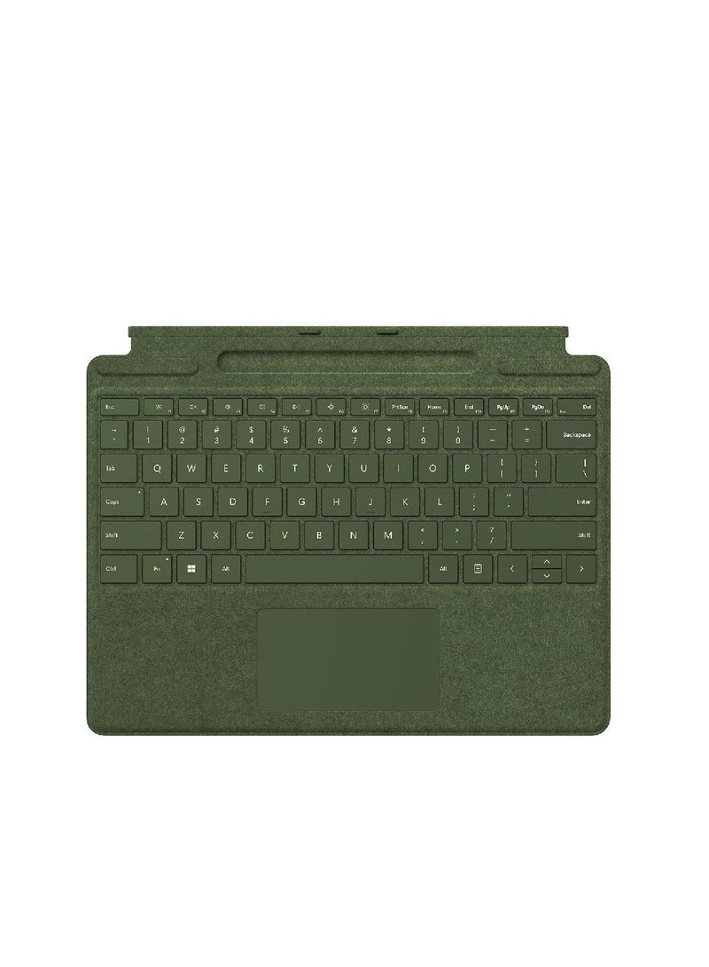 Surface Pro 9, 8 or X Signature Type cover keyboard Forest