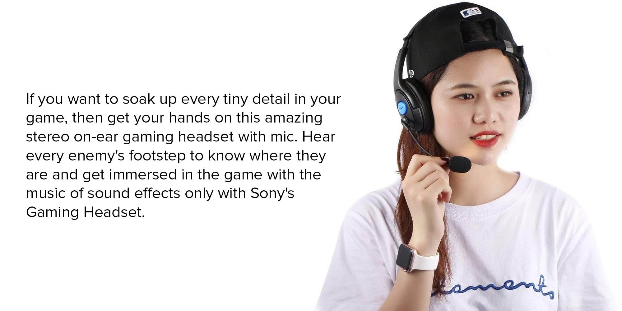 Stereo On-Ear Gaming Headset With Mic For PS4/PS5/XOne/XSeries/NSwitch/PC