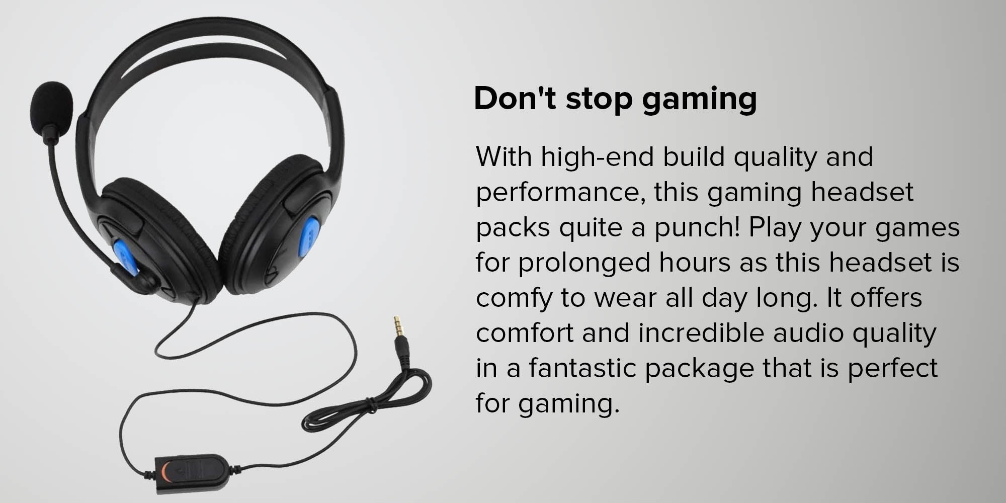 Stereo On-Ear Gaming Headset With Mic For PS4/PS5/XOne/XSeries/NSwitch/PC