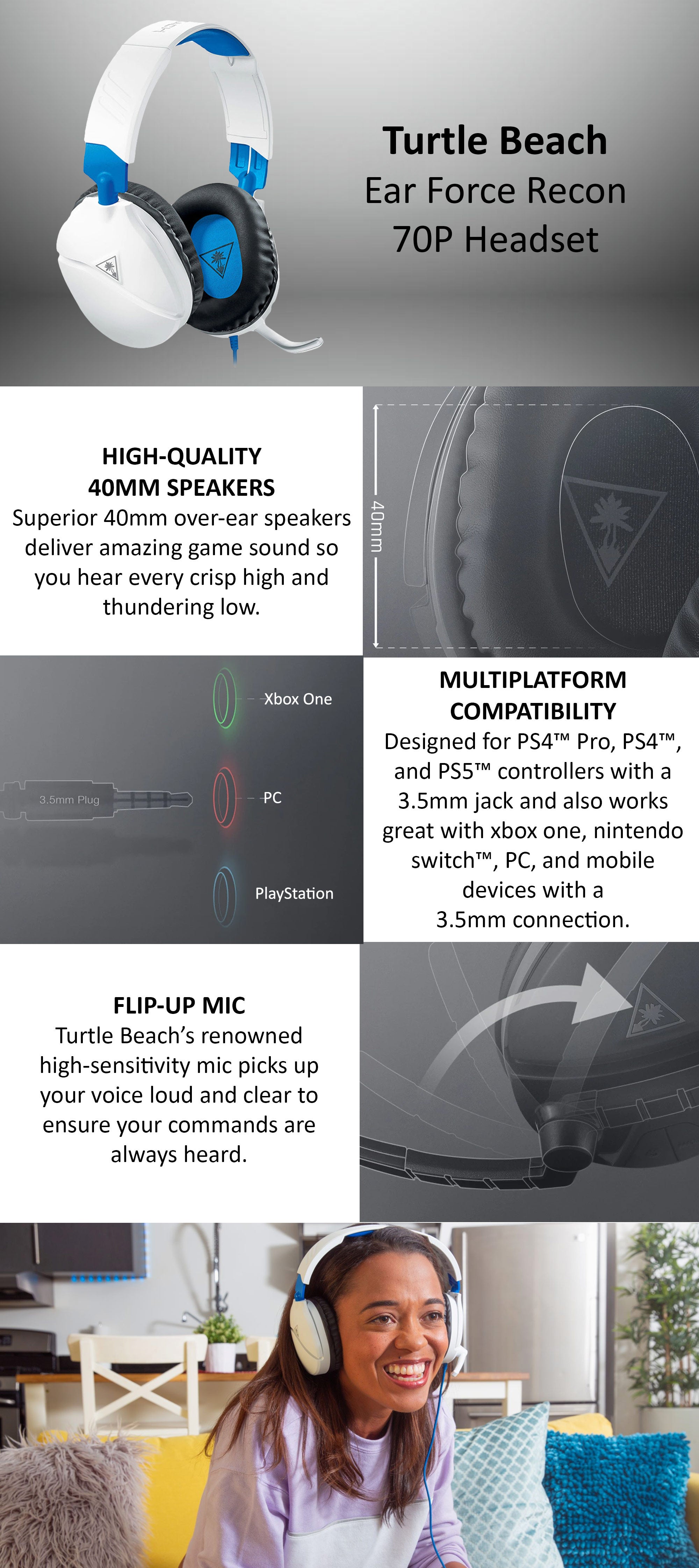 Ear Force Recon 70P Headset