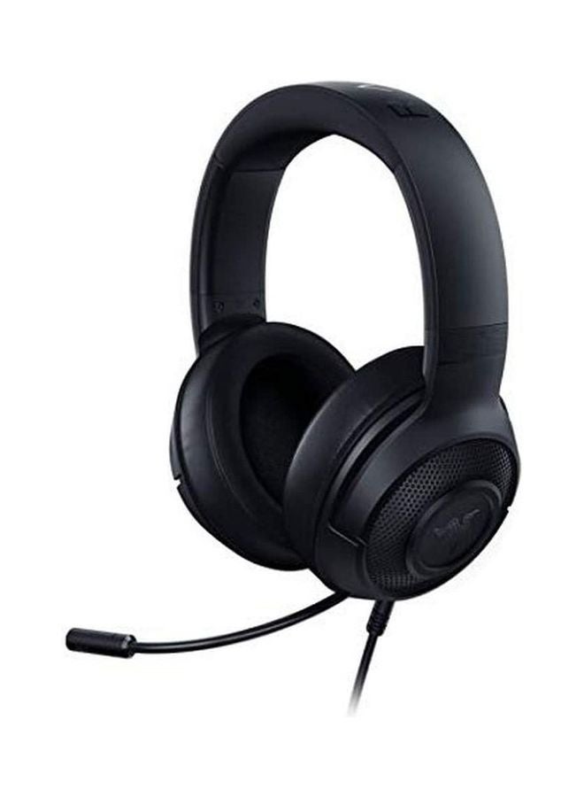 Kraken X Lite Ultralight Gaming Headset: 7.1 Surround Sound Capable - Lightweight Frame - Bendable Cardioid Microphone - for PC, Xbox, PS4, Nintendo Switch - Classic Black | RZ04-02950100-R381