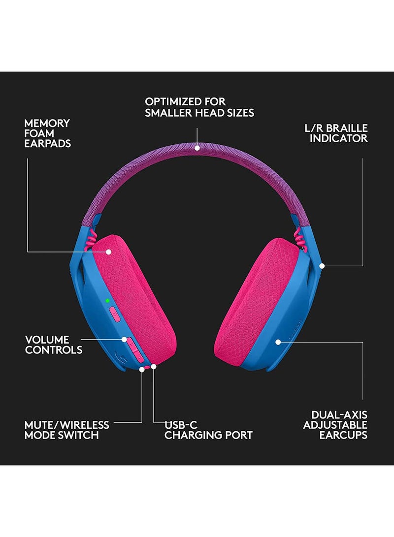 G435 Light Speed Wireless Gaming Headset - Blue