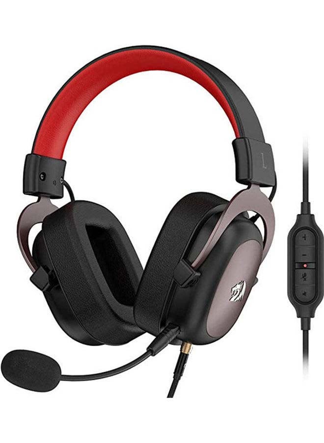 H510 Zeus Wired Gaming Headset - 7.1 Surround Sound - Memory Foam Ear Pads - 53MM Drivers - Detachable Microphone - Multi Platforms Headphone - Works with PC, PS4/3 & Xbox One/Series X, NS