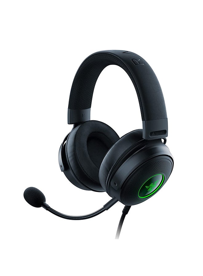 Kraken V3 Wired USB Gaming Headset, Black
