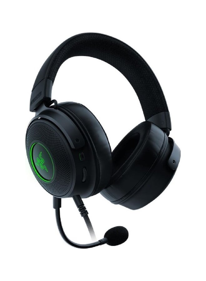 Kraken V3 Wired USB Gaming Headset, Black