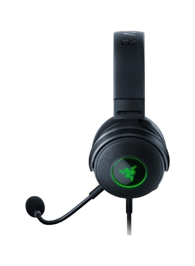 Kraken V3 Wired USB Gaming Headset, Black