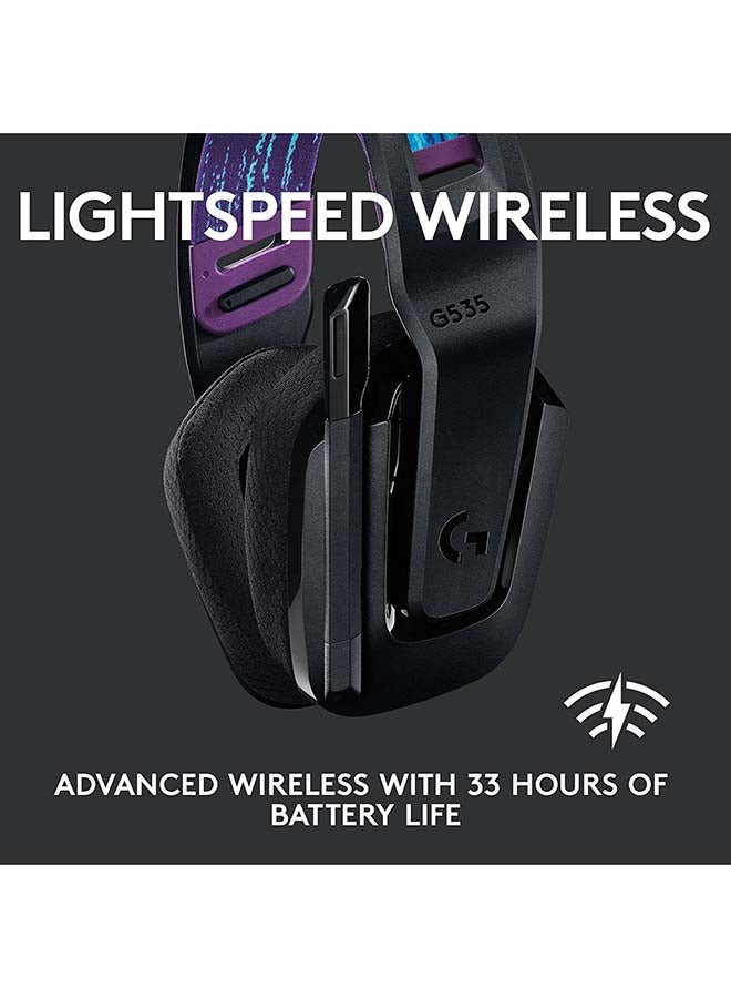 G535 Lightspeed Wireless Gaming Headset Black