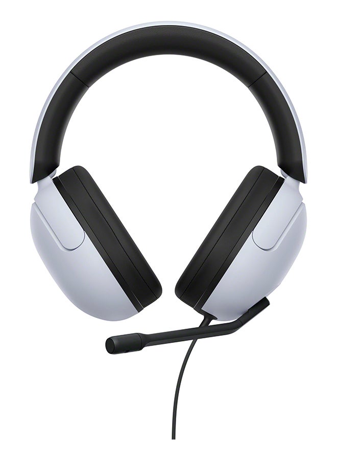Inzone H3 Wired Gaming Headset, Over ear Headphones with 360 Spatial Sound, MDR G300, Headphone White- H3