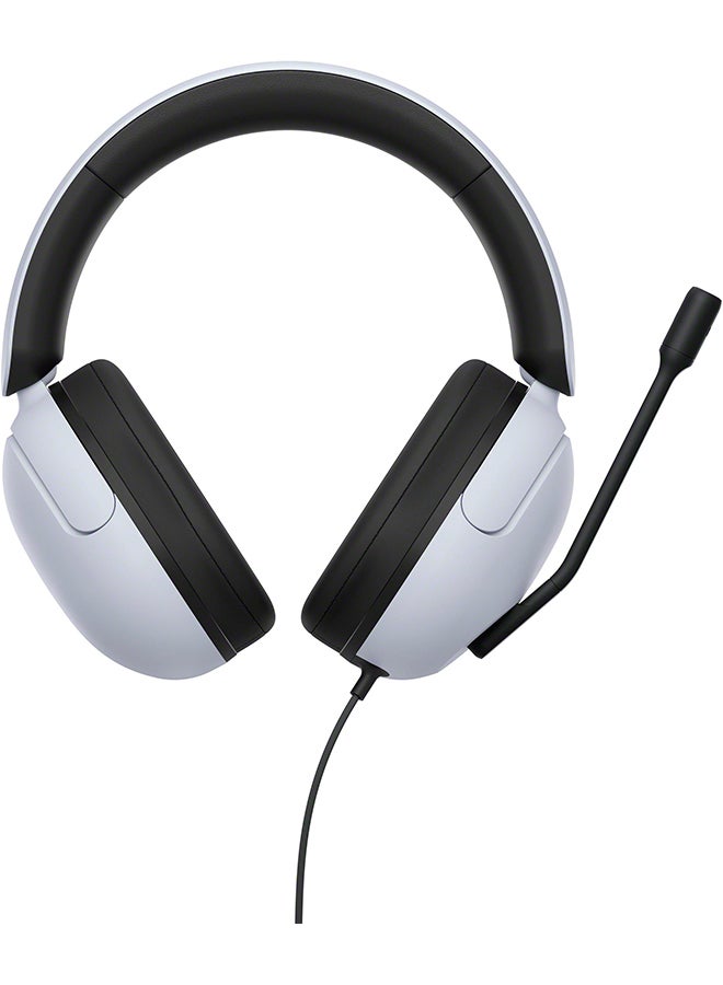 Inzone H3 Wired Gaming Headset, Over ear Headphones with 360 Spatial Sound, MDR G300, Headphone White- H3