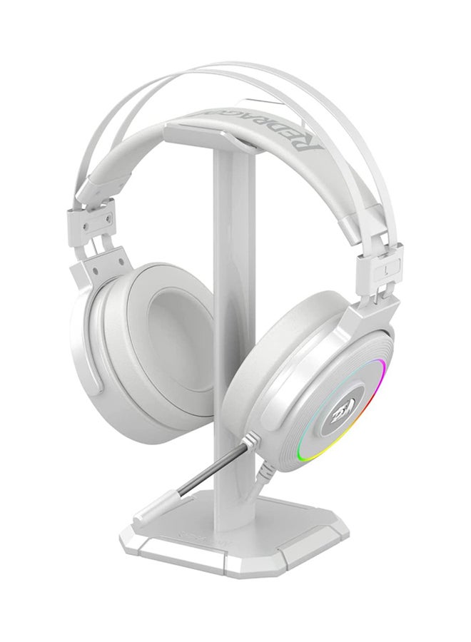 Redragon LAMIA 2 white, USB RGB Gaming Headset w/stand