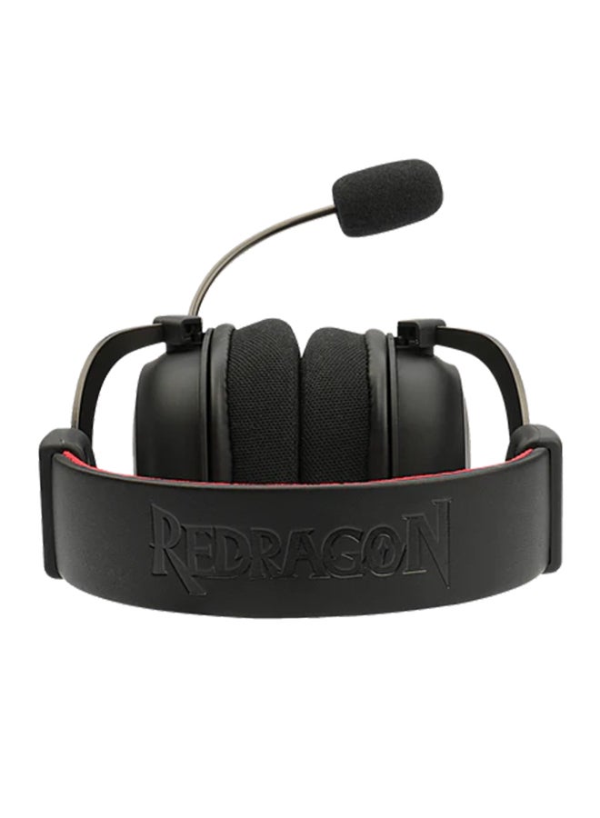 H510-RGB Zeus X Wired Gaming Headset, Ergonomic Design, 7.1 Surround Sound, 53mm Drive, Detachable Microphone & RGB Lights, 3.5mm Cable, USB Control Box & 3.5mm Jack Input, Black | H510-RGB